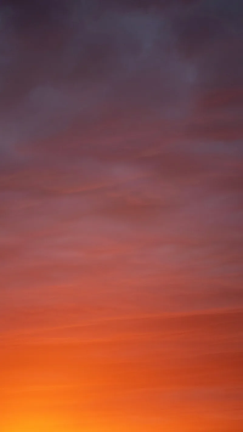 Soft pink and orange sunset clouds